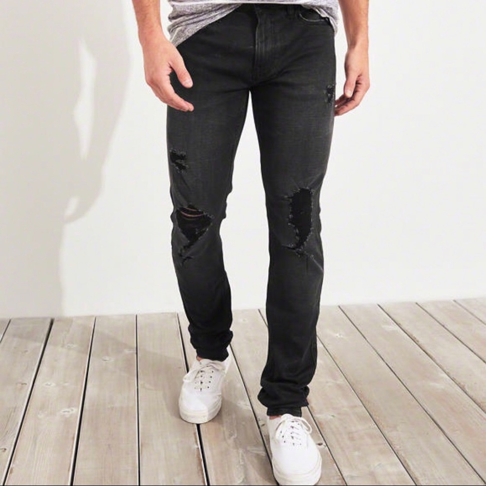Advanced Stretch Stacked Skinny No Fade Jeans